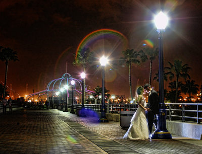 Long Beach Hyatt Wedding photography