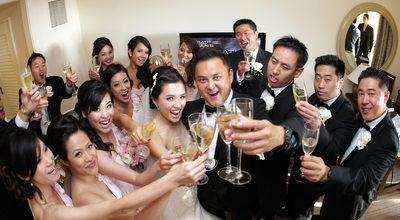 Terranea Resort Wedding Photographer Wedding Party 