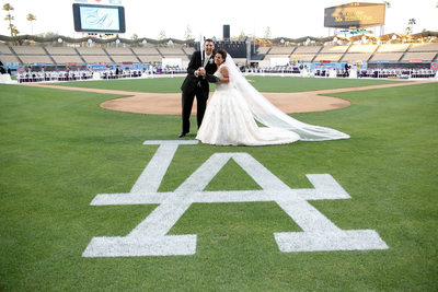 Los Angeles Dodger Stadium Wedding