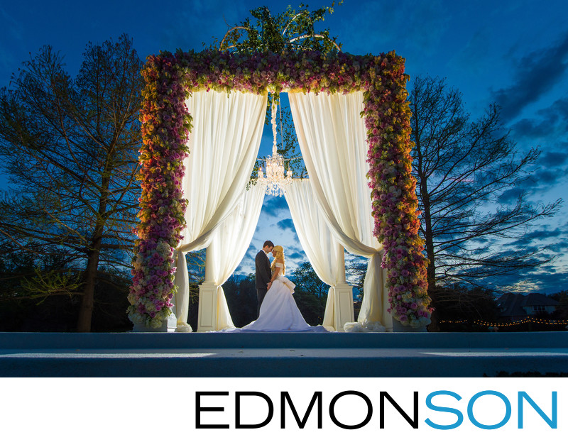 Karen Tran Floral Designs Altar For Dallas Wedding