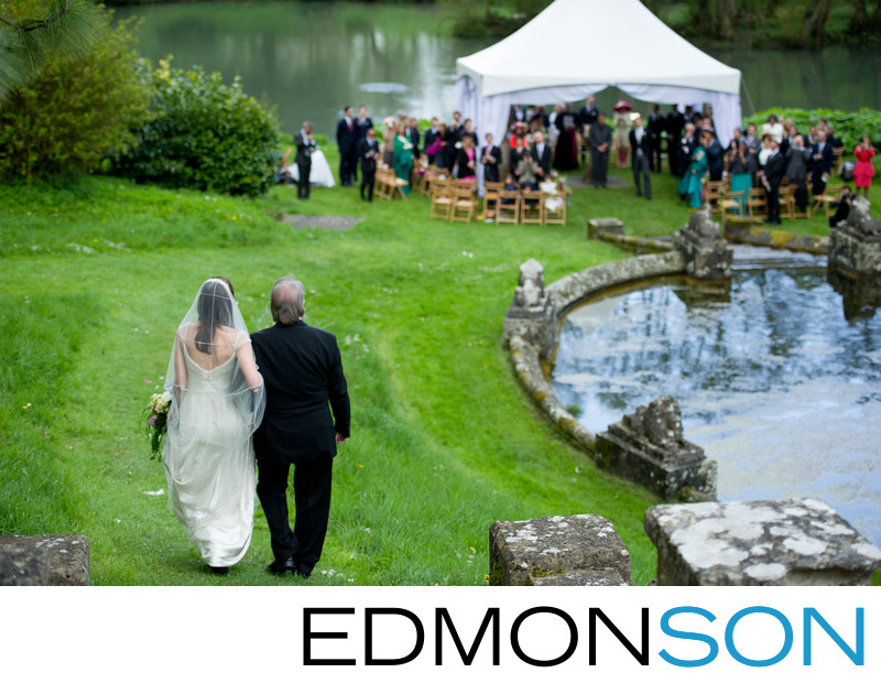 David Edmonson Is Father Of Bride At Cowley Manor