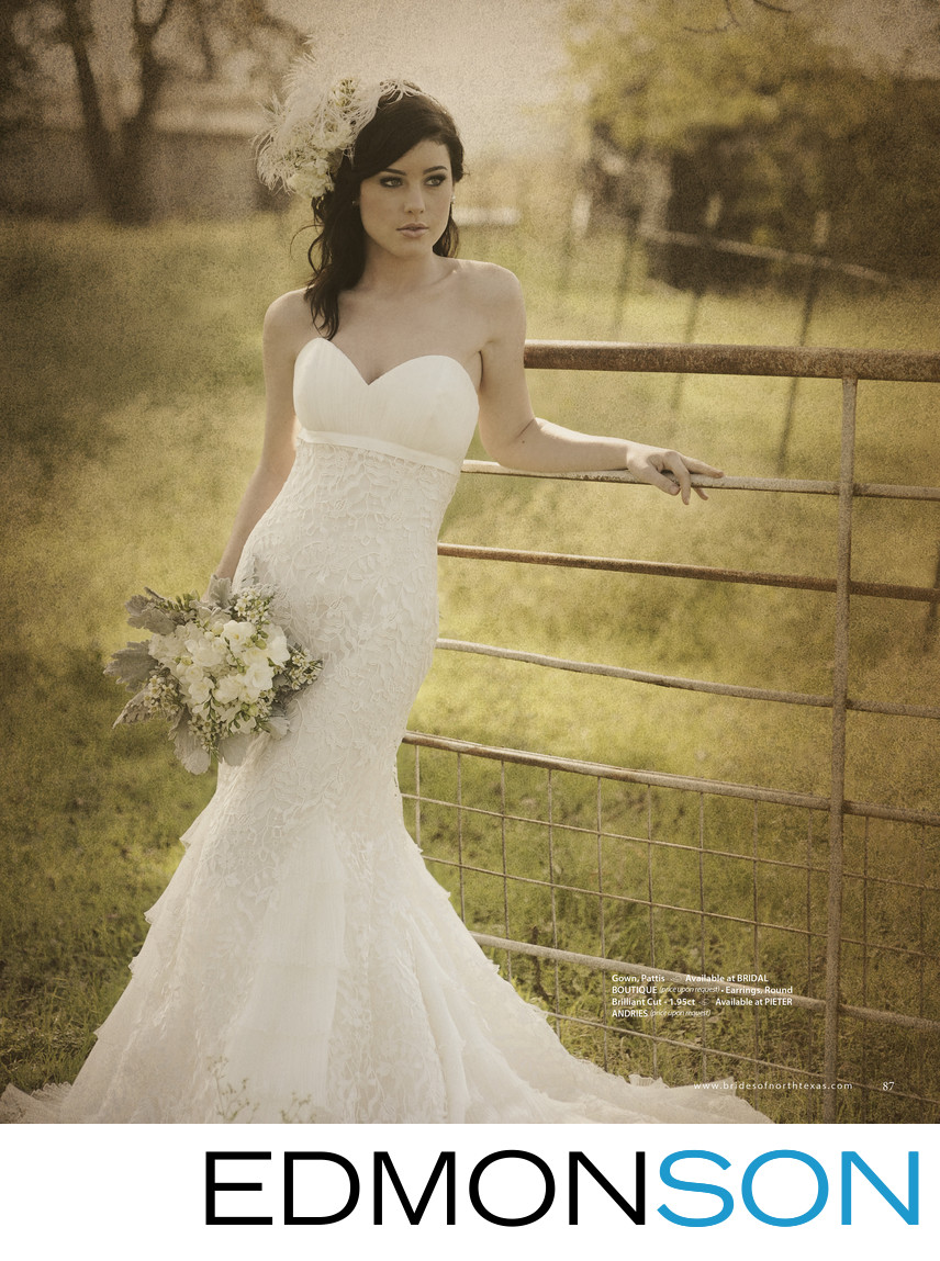 Brides of North Texas Magazine Editorial In McKinney