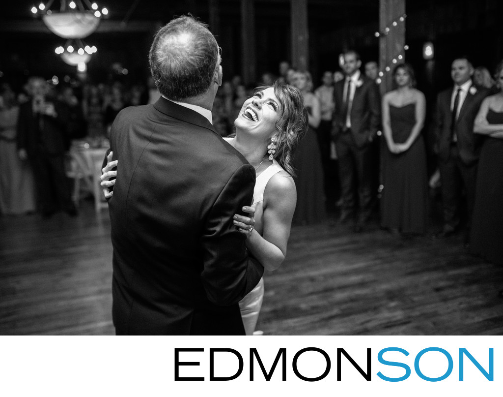 Bride Expresses Her Joy During Dance With Father