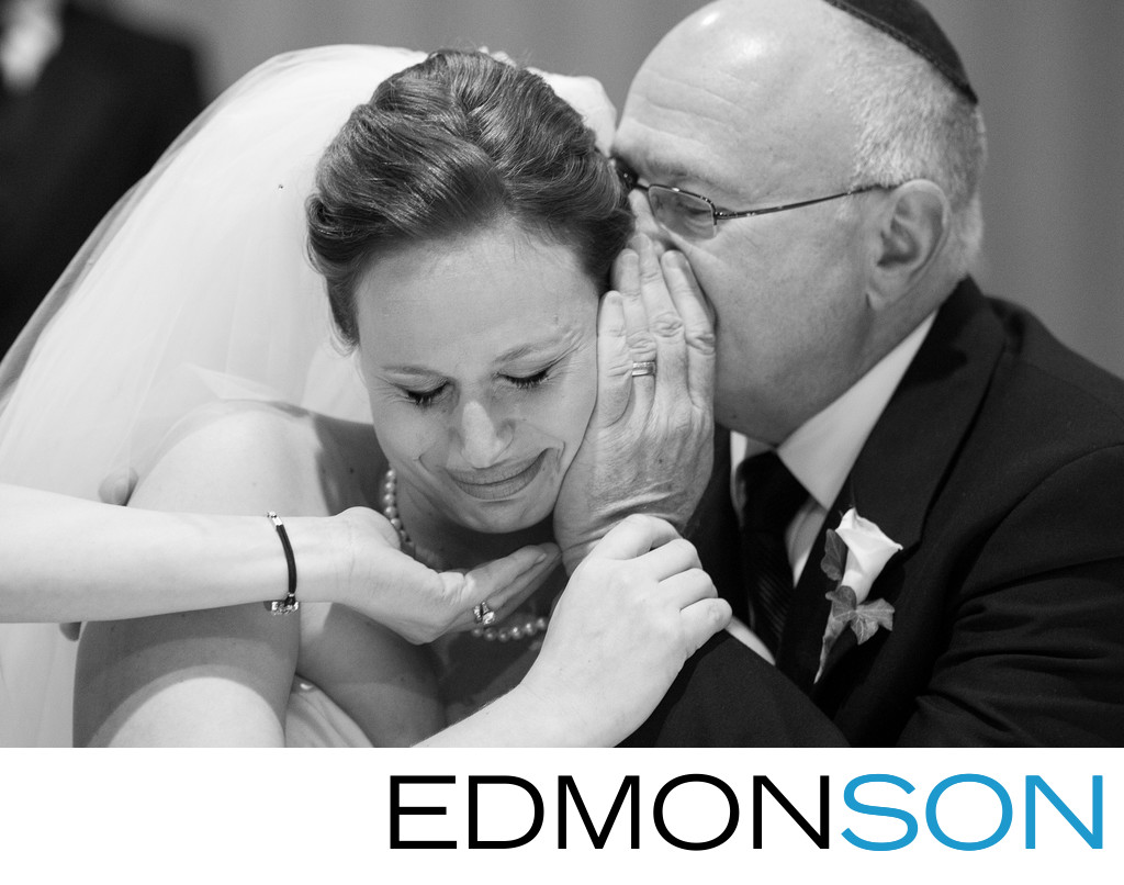 Jewish Father Whispers To His Daughter At Fairmont