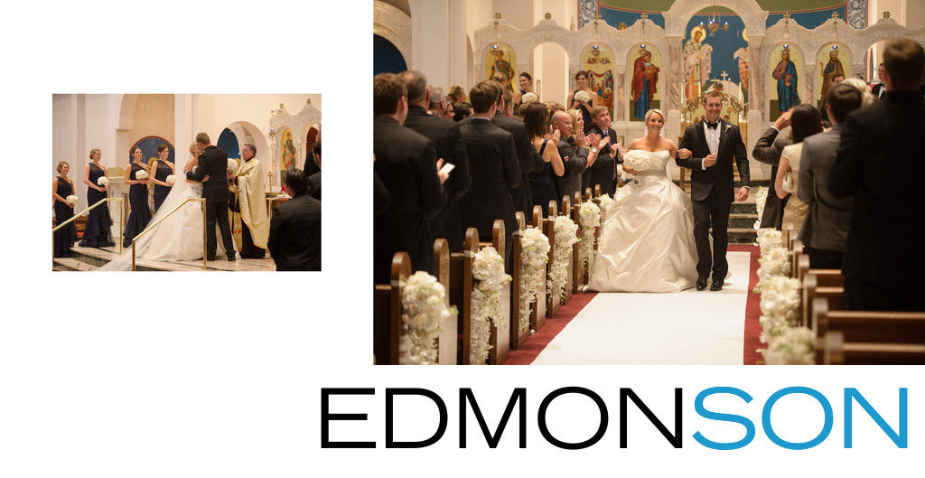Wedding Ends At Holy Trinity Greek Orthodox Dallas