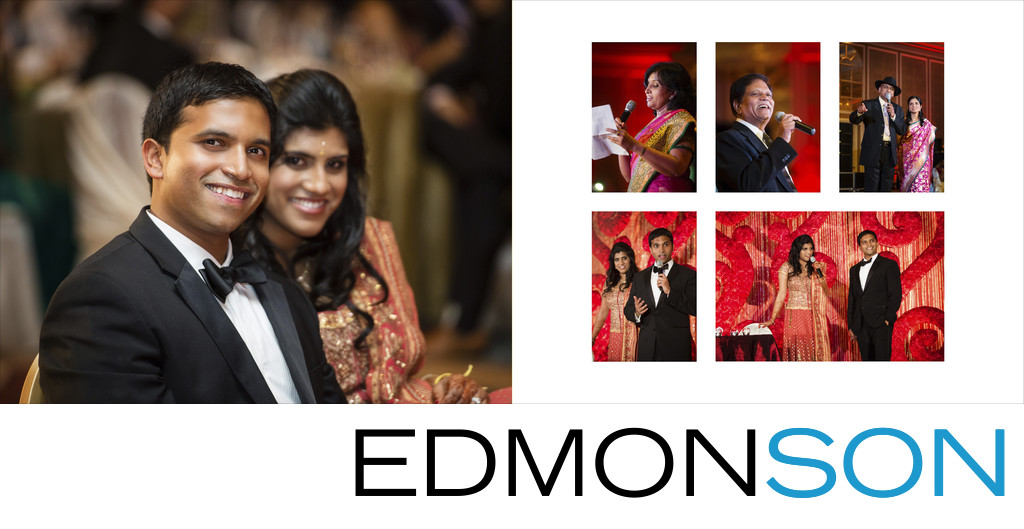 Hilton Anatole Indian Wedding Reception Toasts