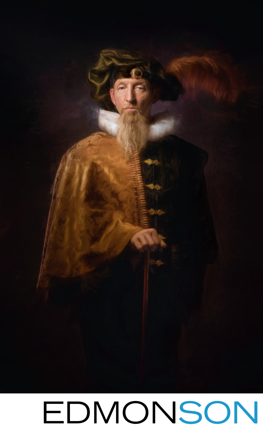 Rembrandt Inspired Photographer Recreates Classic Photo