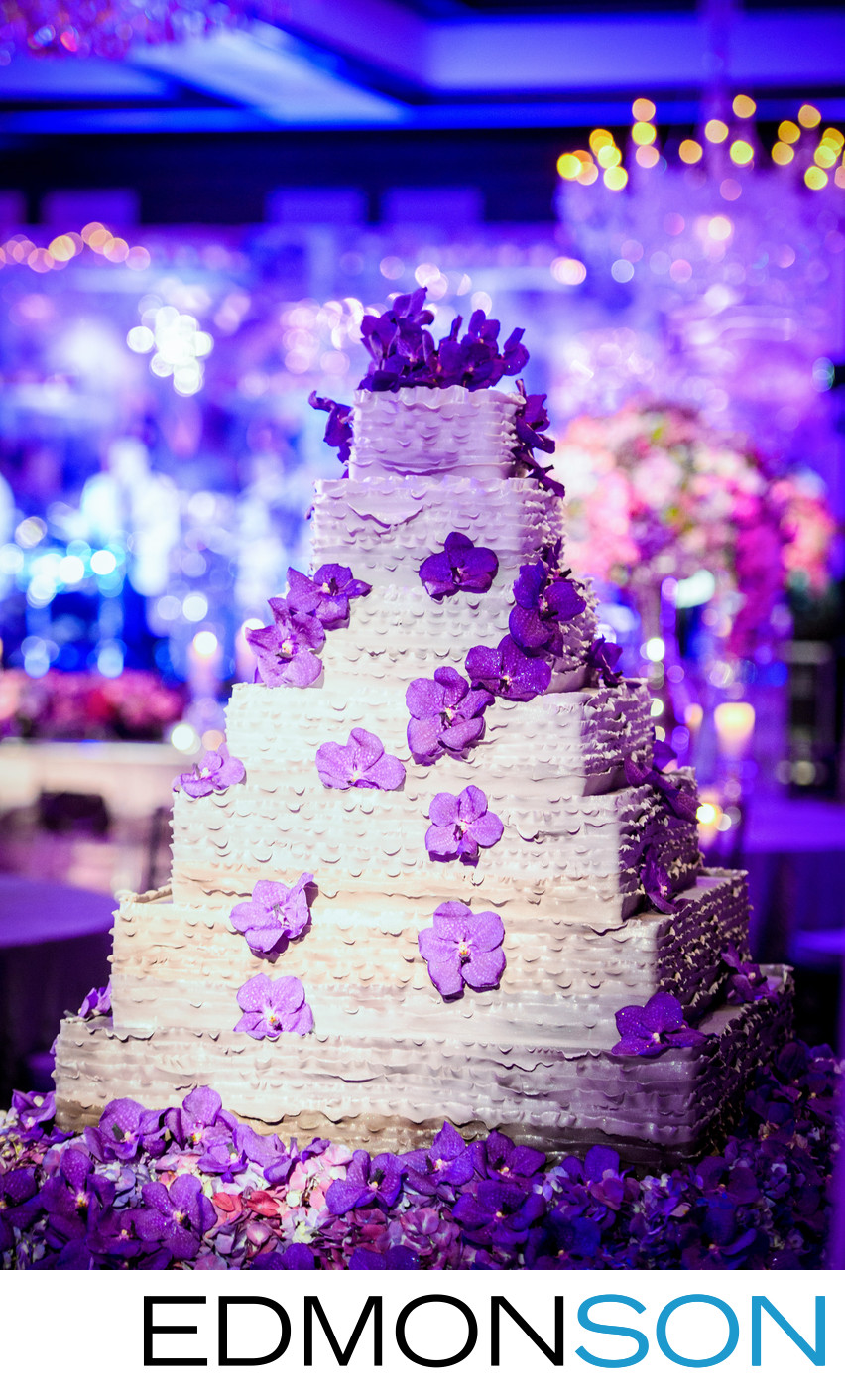 Stunning Dallas Country Club Wedding Cake - DFW Events