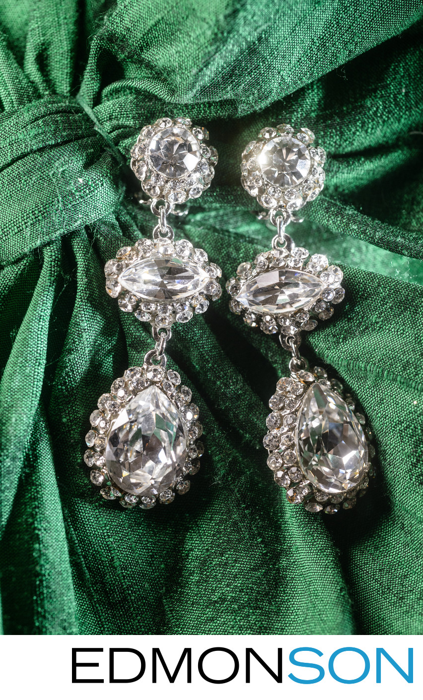 Diamond Earrings From Wedding At Hilton Anatole