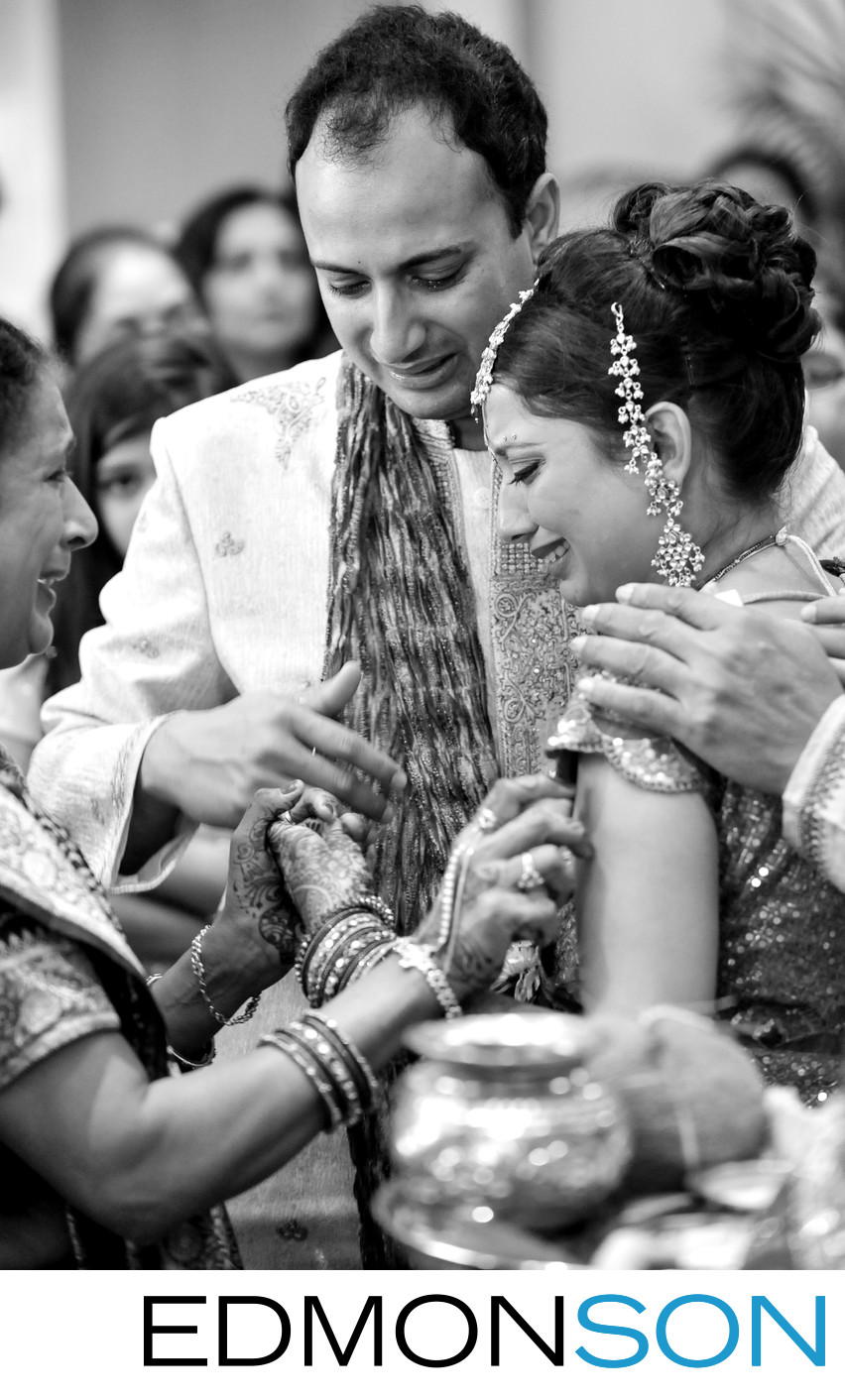 Tears Flow During Houston Indian Wedding Vidhi