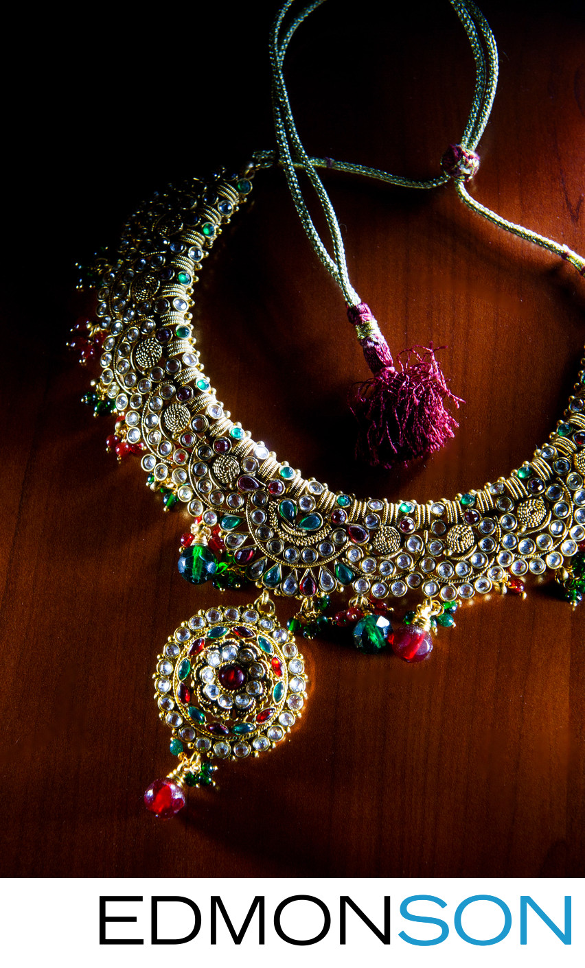 Indian Wedding Jewelry Before Ceremony