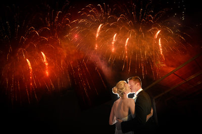 Fireworks Over Rough Creek Lodge Wedding