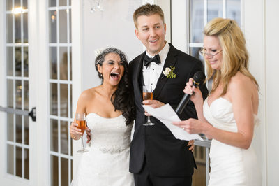 Funny Wedding Speech Cracks Up Bride