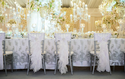 Silver Chairs Transform Private Estate Wedding 