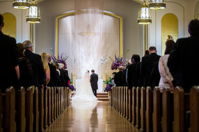 Sacred Vows Exchanged At Holy Trinity Catholic Church