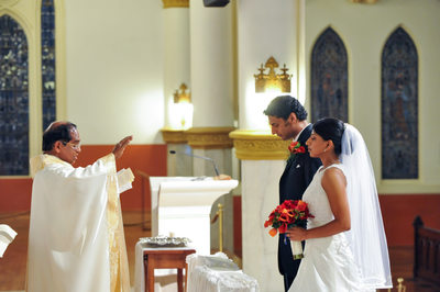 Dallas Indian Catholic Wedding Ceremony 