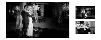 Private Dance Ends Wedding Reception At Hotel ZaZa.