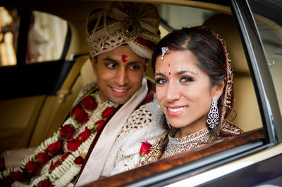 Punjabi Indian Wedding Exit At Ritz Carlton