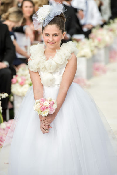 Junior Bridesmaid Owns Aisle At DFW Platinum Wedding
