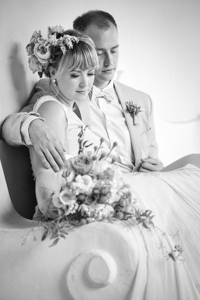 Los Poblanos Bride & Groom Share Special Wedding Moment