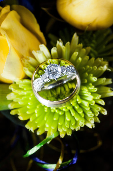 Wedding Rings & Flowers At Prestonwood Ceremony