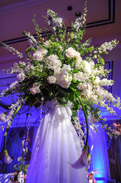 Massive Floral Spray At Ritz-Carlton, Dallas Wedding