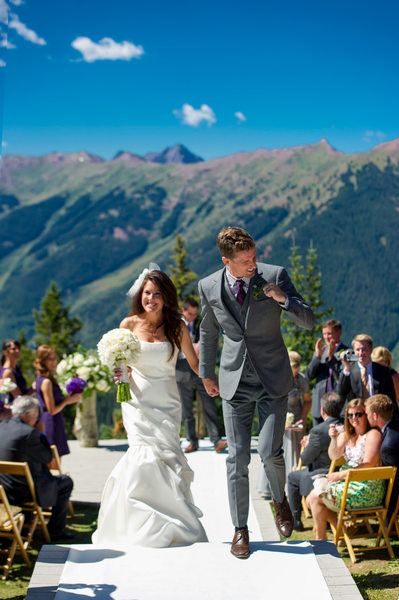 Little Nell Aspen Mountain Wedding Ceremony