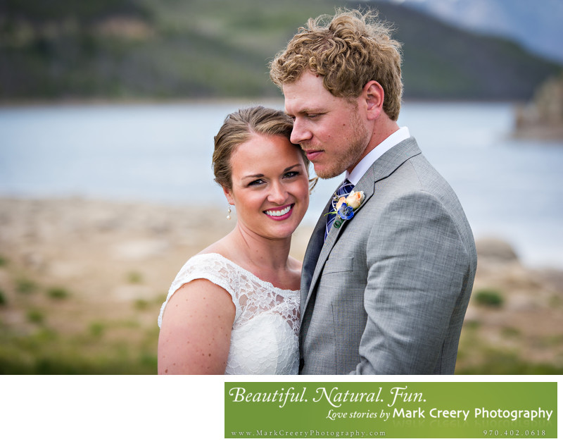 Lake Dillon Colorado wedding photos