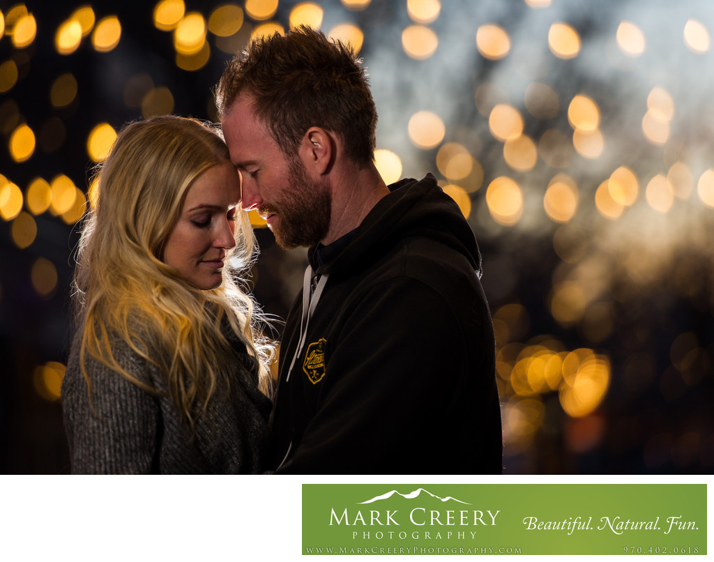 Downtown Fort Collins engagement photography