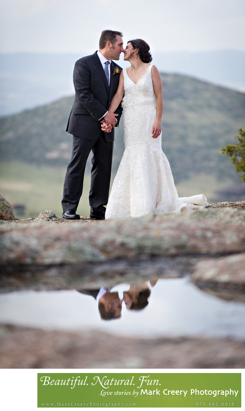 Outdoor wedding photographer in Colorado