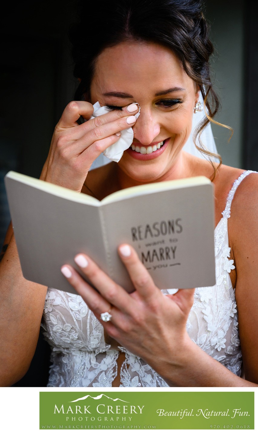 Reasons I Want to Marry You Book for wedding
