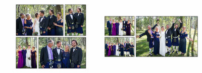 Family portraits at Perry Mansfield wedding