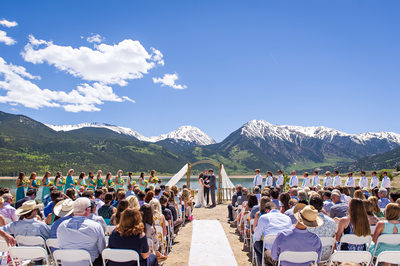 Twin Lakes wedding photography in Leadville, Colorado