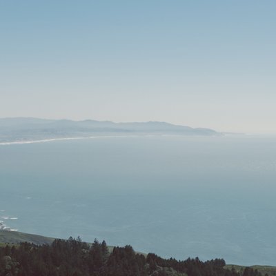 The Pacific Ocean outside of San Francisco