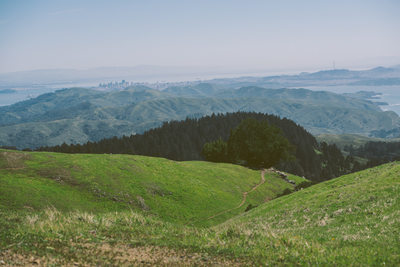 View towards San Francisco - Hills and more