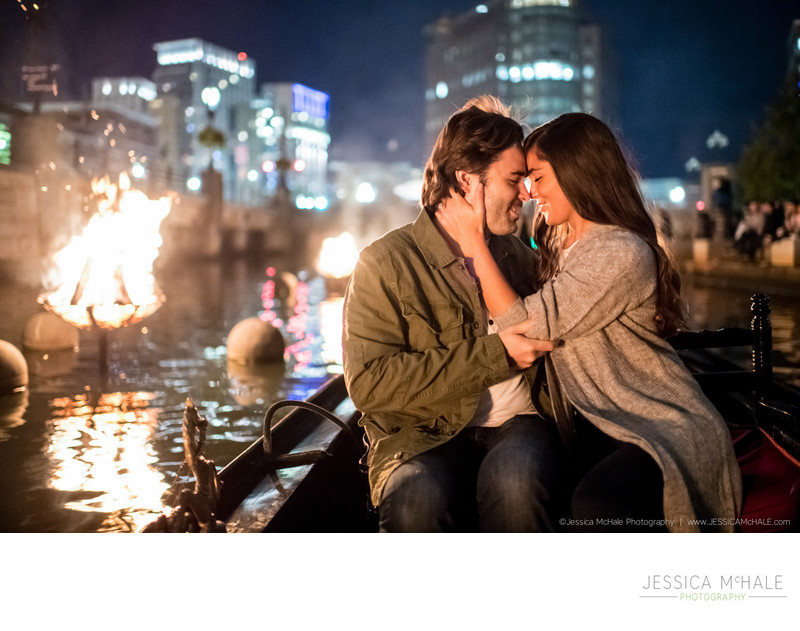 Waterfire Providence Engagement Session