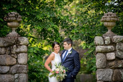 Boston College cecilas Garden Wedding