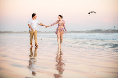 Romantic Newport Engagement Photography