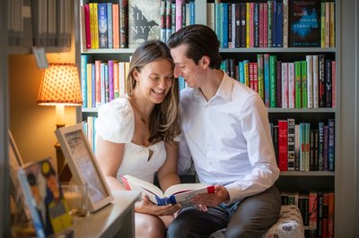 Beacon Hill Books Engagement photos