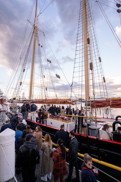 Business events on the Schooner Aurora