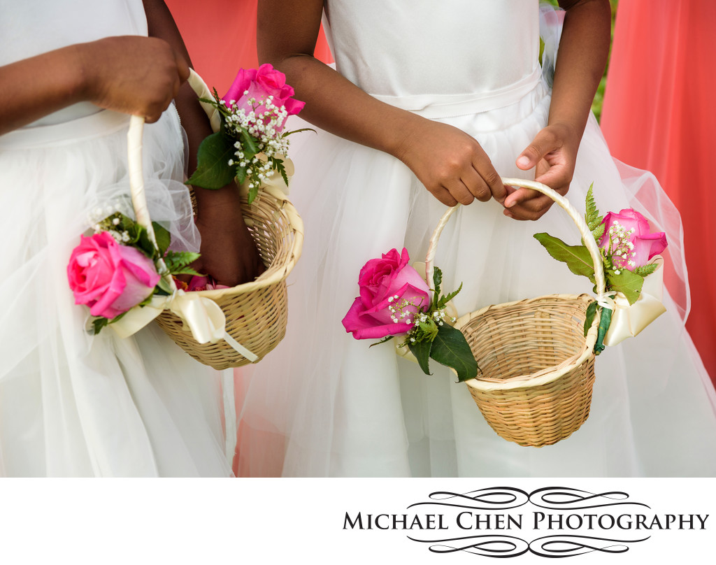 flower basket for wedding in jamaica