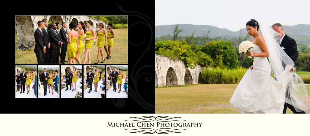 Rose Hall wedding ceremony photos montego Bay Jamaica