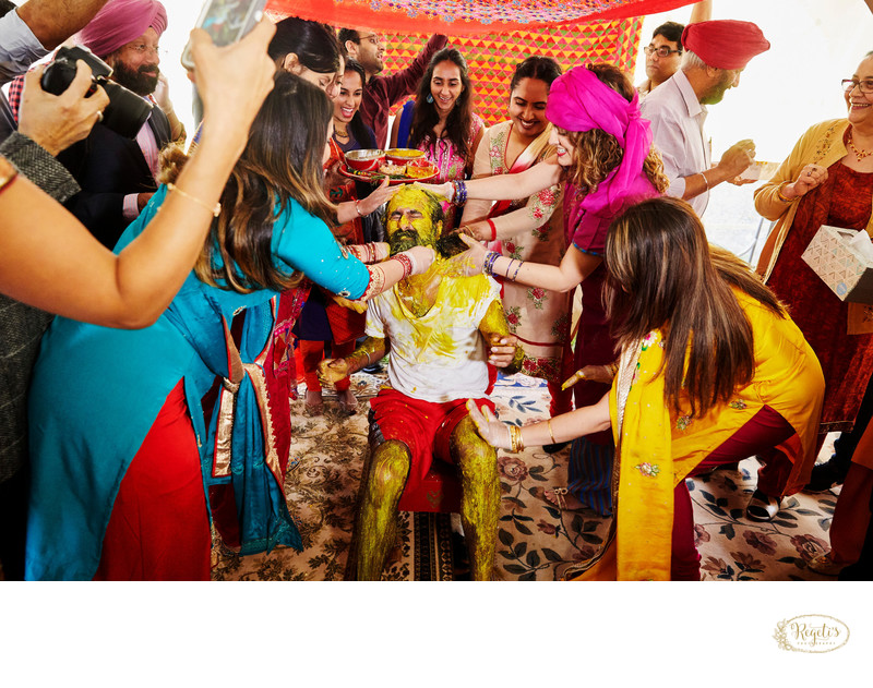 Maiyan Ceremony on the Groom's Side