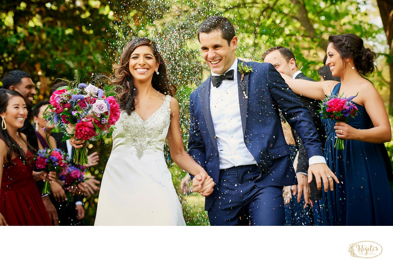 Bride and Groom's Ceremony Exit