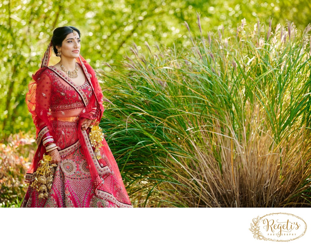 Anjali and Manish’s Romantic Straight-Out-of-Bollywood Wedding on the Lawn at the Boars Head Resort in Charlottesville, Virginia