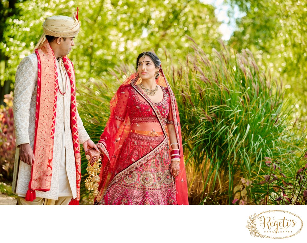 Anjali and Manish’s Romantic Straight-Out-of-Bollywood Wedding on the Lawn at the Boars Head Resort in Charlottesville, Virginia