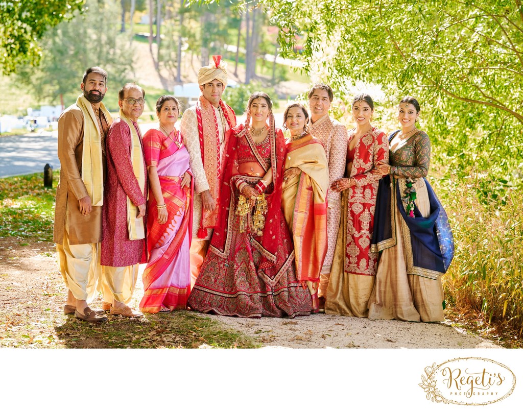 Anjali and Manish’s Romantic Straight-Out-of-Bollywood Wedding on the Lawn at the Boars Head Resort in Charlottesville, Virginia