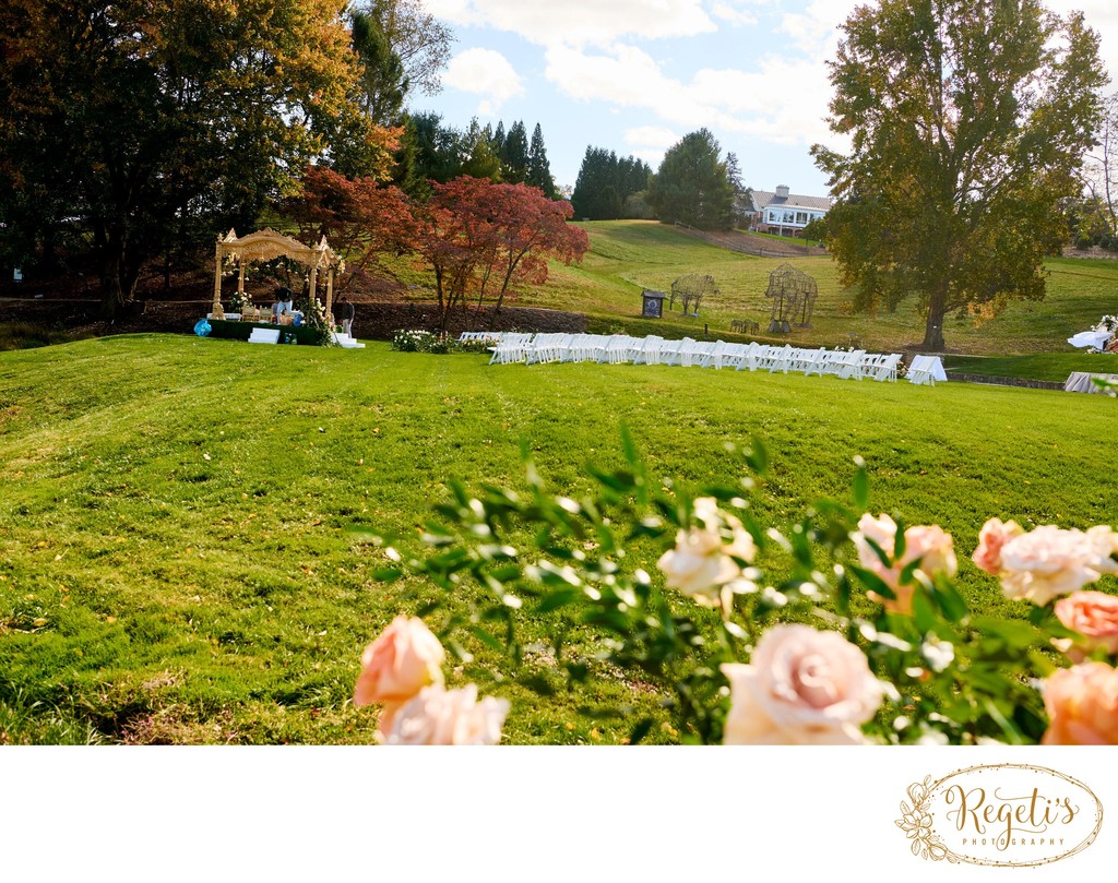 Anjali and Manish’s Romantic Straight-Out-of-Bollywood Wedding on the Lawn at the Boars Head Resort in Charlottesville, Virginia