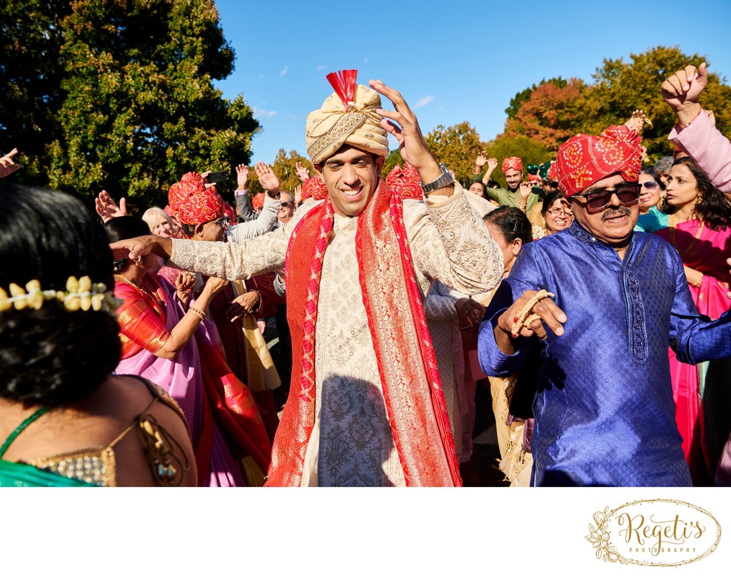 Anjali and Manish’s Romantic Straight-Out-of-Bollywood Wedding on the Lawn at the Boars Head Resort in Charlottesville, Virginia