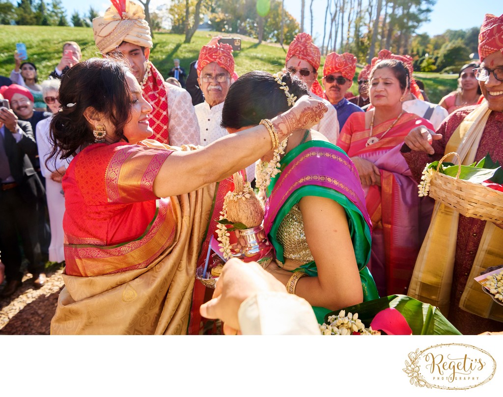 Anjali and Manish’s Romantic Straight-Out-of-Bollywood Wedding on the Lawn at the Boars Head Resort in Charlottesville, Virginia